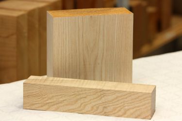 Drechselholz Esche 60 mm stark 350x350 mm