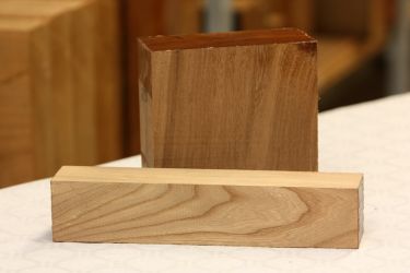 Drechselholz Rüster 60 mm stark 200x200 mm