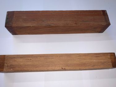 Kantel Mopane 40x40 mm 300 mm lang