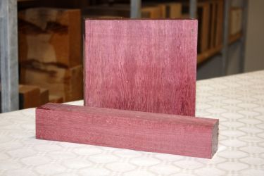 Klotz Amaranth, 50 mm stark, 125x125 mm